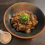 肉2倍 和牛丼+温たま（黒毛和牛丼ぶり専門店 和牛丼 弥勒みろく）