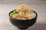 【醤油】豚神 油そば (豚バラチャーシュー2枚)(油そば 雷神 出汐2丁目店)