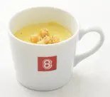 濃厚！コーンスープ（【洋食】レストランHACHI一番町店 since1979<ナポリタン/オムライス>）