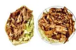 当店人気No.1 ケバブサンド& ケバブ丼セット 1Chicken Kebab Sando & 1 Kebab Rice Bowl Set(SHAWARMA BURGER)