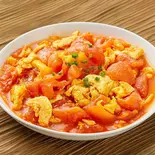 トマトと玉子炒め/西红柿炒鸡蛋（桂林米粉麺 米道）