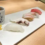 寿しおまかせ5貫（北前寿し花門 KITTE大阪店）