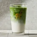 宇治抹茶ラテ(無糖)(Iced/Hot)（MR. HIPPO COFFEE市ヶ谷店）