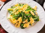 ニラ玉子（元町中華上海骨湯麻辣湯大阪総本店）