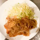 豚の生姜焼き定食（お食事処 二葉屋）