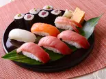 本まぐろの盛り込み1人前(柿家すし 神田店)