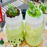 カクタスプラネットミルクティー Tra Sua Cactus Planet（ベトナム料理XUONG RONG QUAN）