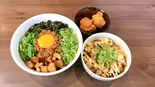 【満腹セット】台湾まぜそば・絶品豚マヨ丼・からあげ2個セット（麺屋マルヨシ）