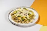 【高たんぱく】チキンプレート(和風ゆで鶏) 【High Protein】Chicken Plate (Japanese Boiled Chicken)（チョップドサラダ専門店 フィットグリーン 新宿 Chopped Salad FitGreen Shinjuku）