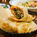 尖椒土豆丝卷饼(台湾無骨香脆鶏柳)