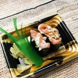 サーモンハラス軍艦 塩だれ風味 10貫(本まぐろ専門店 まぐろ壱)