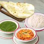 (当店人気NO-1)2種類カレーセット 2Types Of Curry Set（ミライ 南インド料理）