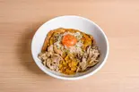 スパイスカレーまぜそば（RAMEN ガモウスマイル）
