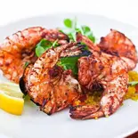 タンドリ海老2P Tandoori Shrimps - 2 Pieces（ゴクルインドレストラン福大前Gokul Indianrestaurant）