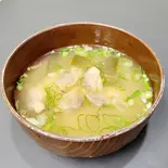 お味噌汁あさり Miso Soup Clams（天然まぐろ りく 駒込店）