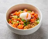 【シーフード2倍】温玉 ポキ丼(青山レストランWAZU(和’s))