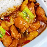 ホァンマンジガイファン  鶏味噌炒め御飯（本格四川料理 天府）