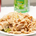 茹で豚のニンニクソース(中華料理 大唐)