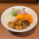 旨辛ホルモンまぜそば（麺やaube〜おーぶ〜）