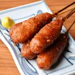 赤ウインナー串揚げ(3本)(味吉)