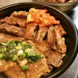 絶品！牛ハラミ＆牛タン丼（柳沢うまいか亭）