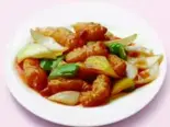 白身魚の甘酢あんかけ（客来香）