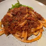 黒毛和牛と大豆の濃厚ボロネーゼ（カフェセクレト）