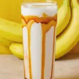 キャラメルバナナジュース/caramel banana juice（鶏白湯ラーメン 鳥やま）