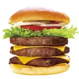 ウェンディーズバーガーUSAトリプル（ウェンディーズファーストキッチン 横浜パルナード）