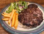 ビーフハンバーグステーキBeef Hamburg steak 227g(ハーフポンド)（BURGERLION MEAT CRUSADERS）