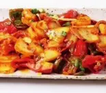 海老チリ Ebi Chilli（南インド料理GOLDEN CROWN）