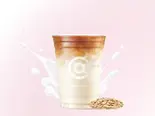 オーツミルクラテ【燕麦拿铁】（Cotti Coffee 難波店）