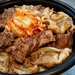 牛ハラミ＆牛バラ丼（柳沢うまいか亭）