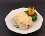蒸し鶏のネギソース 和え（東北・四川料理辣妹子 ラーメイズ 綱島店）