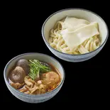 椎茸辛たまご肉汁うどん（肉汁うどん奥村 池袋店）