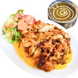 チキンケバブカレーライス/Chicken Kebab Curry Rice(ネパール・インドレストラン ティカデビ 2号店)