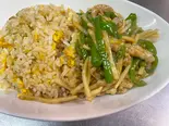 青椒肉絲チャーハン丼（康楽）