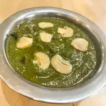マッシュルームとほうれん草のカレー SpinachiMashuroomCurry（インド料理 シャングリーラ）