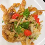 シフトシェルクラブ唐揚げの五味炒め CUA LỘT XÀO NGŨ VỊ（KOIベトナムフォー）