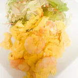 エビと玉子炒め（大衆酒場＆食堂888 ハチミツ）