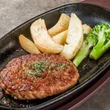 びっくりハンバーグ（串揚げ 麒麟）