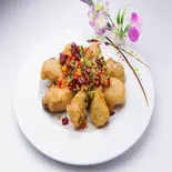 カキフライの黒コショウかけ(炸牡蛎)（中華料理美山飯店）