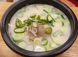 ソルロンタン ライス付き 설렁탕(밥포함) Seolleongtang Rice set（チキンなら）