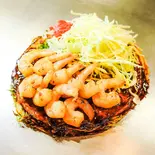 べた焼きエビ（【京都本場の鉄板焼き】鉄板居酒屋てんちゃん）