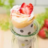 Wクリームストロベリー（Crepe city京急蒲田店）