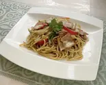 グリーンカレーパスタ（ココナッツ）