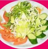 ガリーンサラダ( Green salad)（カレーインドタージマハル出来島店）
