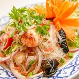 25.ヤムウンセン Vermicelli＆Seafood salad（タイ国料理ベンジャロン）