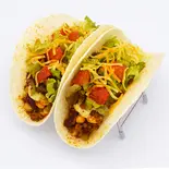 スパイシーカレータコス(2ピース)Spicy Curry Tacos(2 pcs)（スムージー＆タコライス 農Cafe and Marche(農カフェアンドマルシェ)東新宿店）