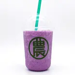 瞳ガンギマるスムージー Blueberry Yogurt Banana Smoothie（スムージー＆タコライス 農Cafe and Marche(農カフェアンドマルシェ)東新宿店）